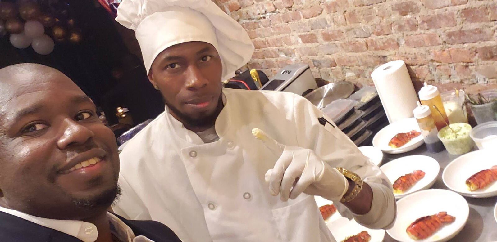 Chef preparing private event hospitality experience